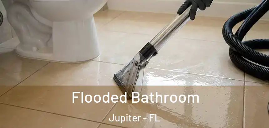 Flooded Bathroom Jupiter - FL